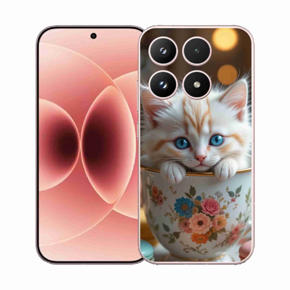 Gélový kryt mmCase na Xiaomi 17 - roztomilé mačiatko 6