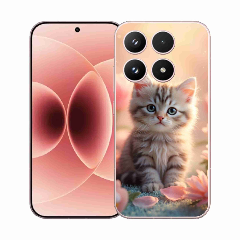 Gélový kryt mmCase na Xiaomi 17 - roztomilé mačiatko 8