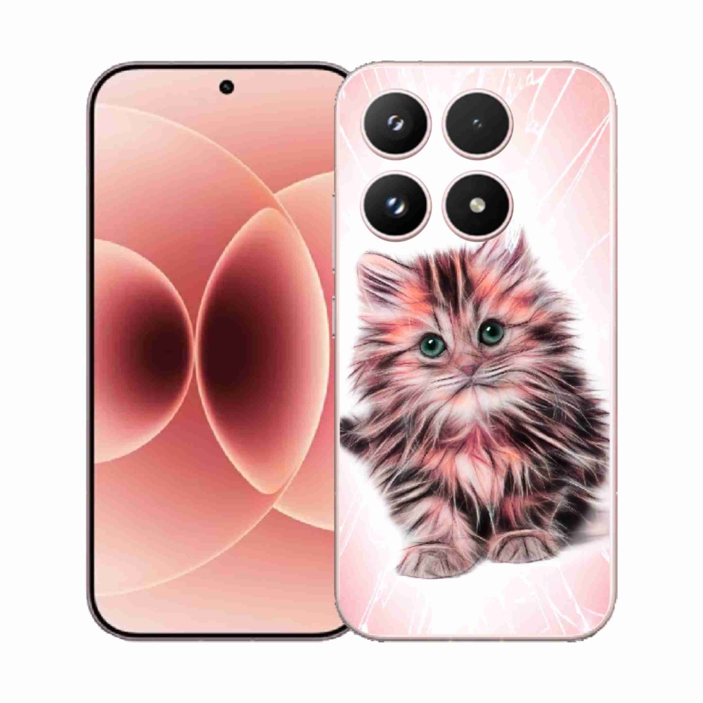 Gélový kryt mmCase na Xiaomi 17 - roztomilé mačiatko