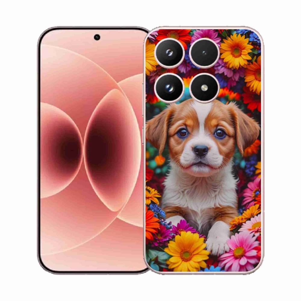 Gélový kryt mmCase na Xiaomi 17 - roztomilé šteňa