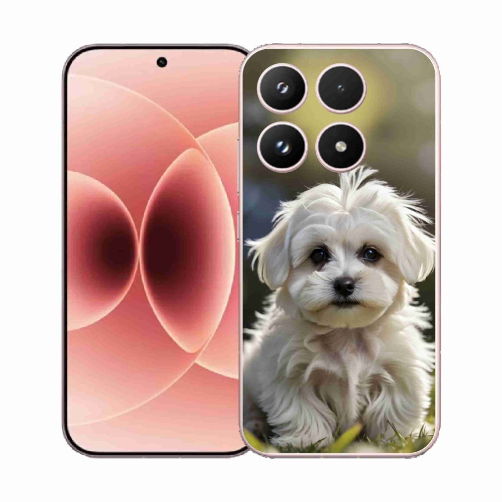 Gélový kryt mmCase na Xiaomi 17 - roztomilý maltézsky psík