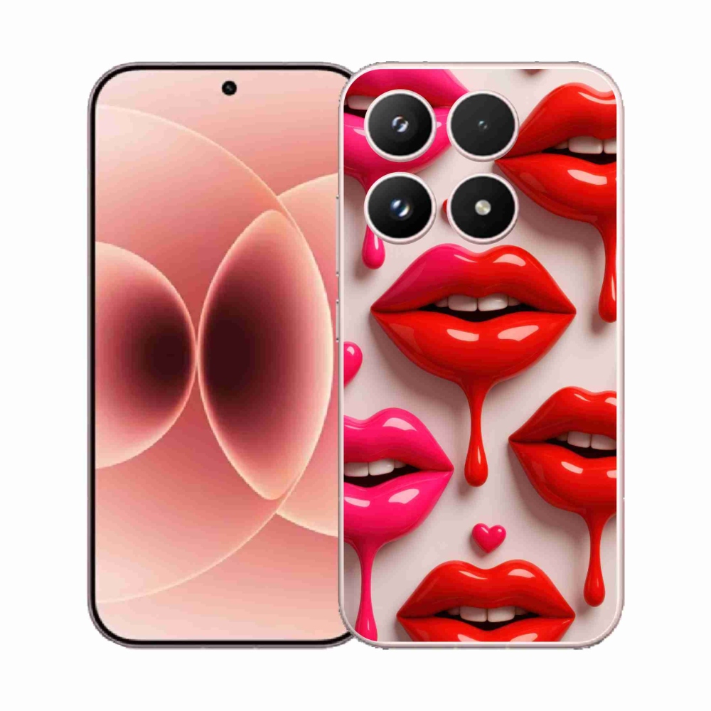 Gélový kryt mmCase na Xiaomi 17 - pery 2