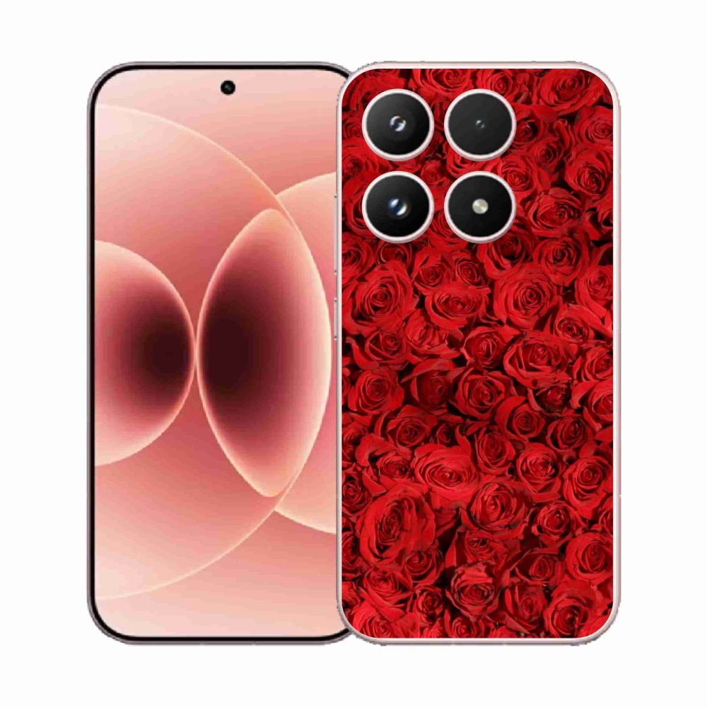 Gélový kryt mmCase na Xiaomi 17 - ruža