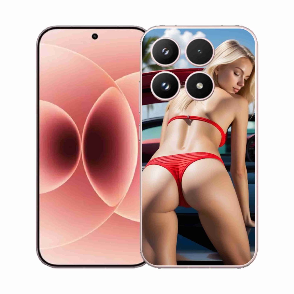 Gélový kryt mmCase na Xiaomi 17 - sexy žena 2