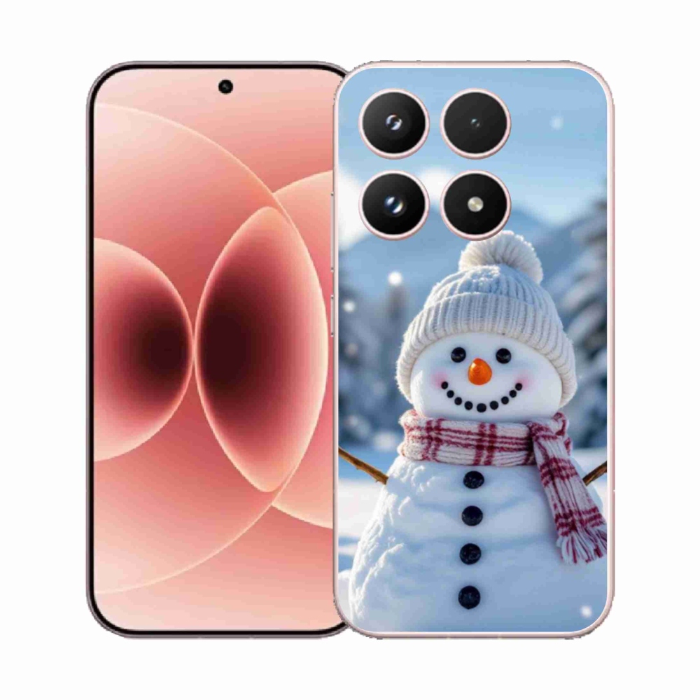 Gélový kryt mmCase na Xiaomi 17 - snehuliak 3