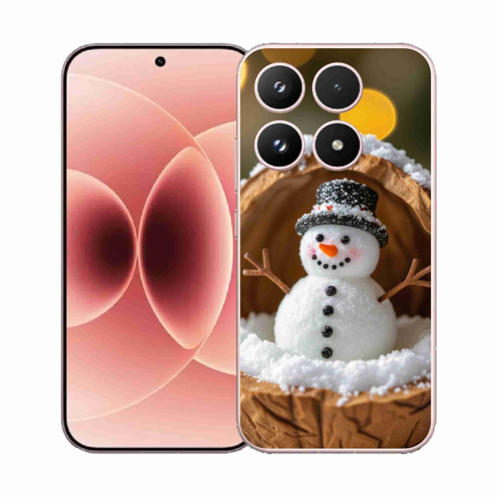 Gélový kryt mmCase na Xiaomi 17 - snehuliak 4