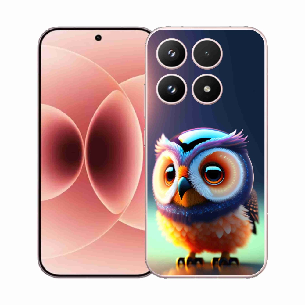 Gélový kryt mmCase na Xiaomi 17 - sovička