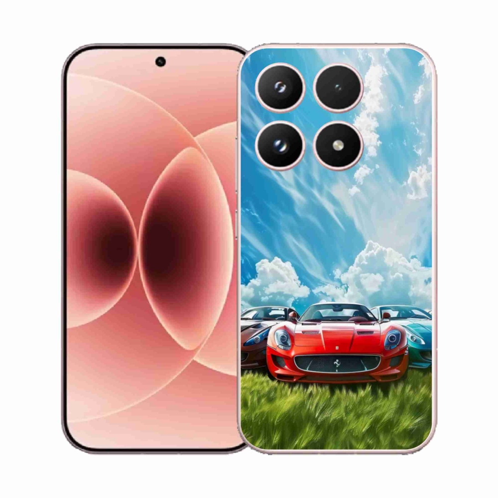 Gélový kryt mmCase na Xiaomi 17 - športové vozidlá