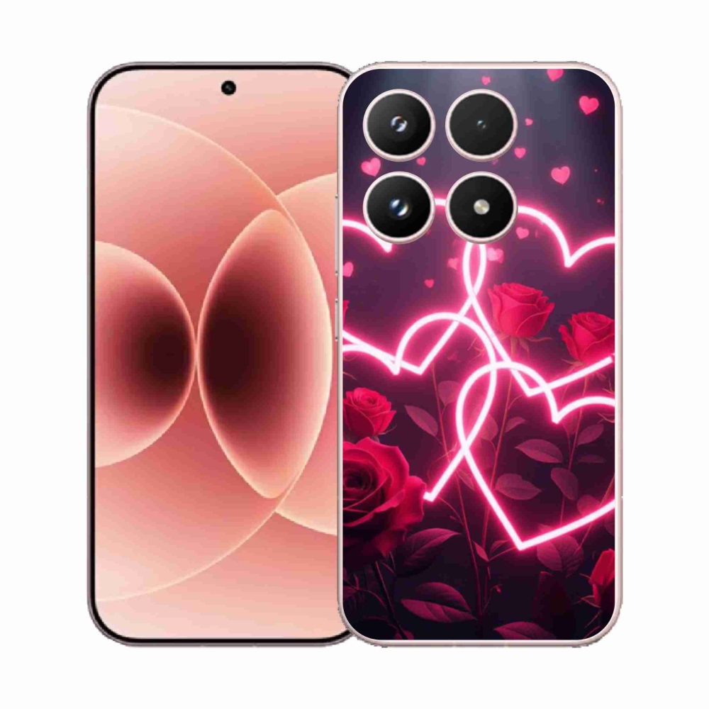 Gélový kryt mmCase na Xiaomi 17 - srdce lásky