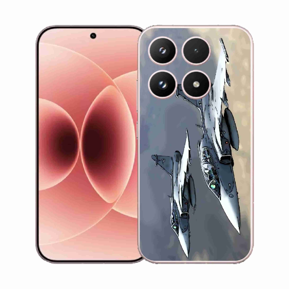 Gélový kryt mmCase na Xiaomi 17 - stíhačky