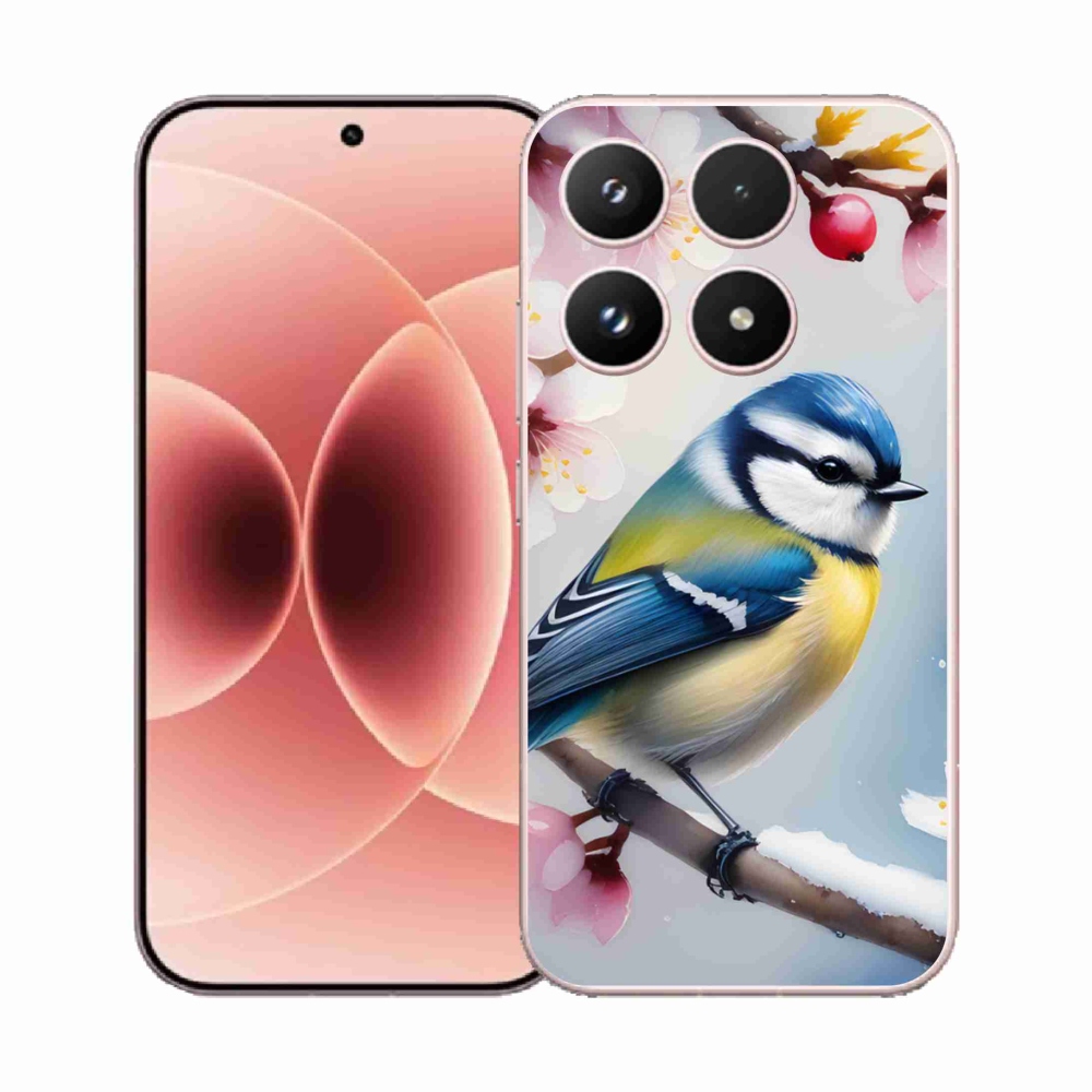 Gélový kryt mmCase na Xiaomi 17 - sýkorka