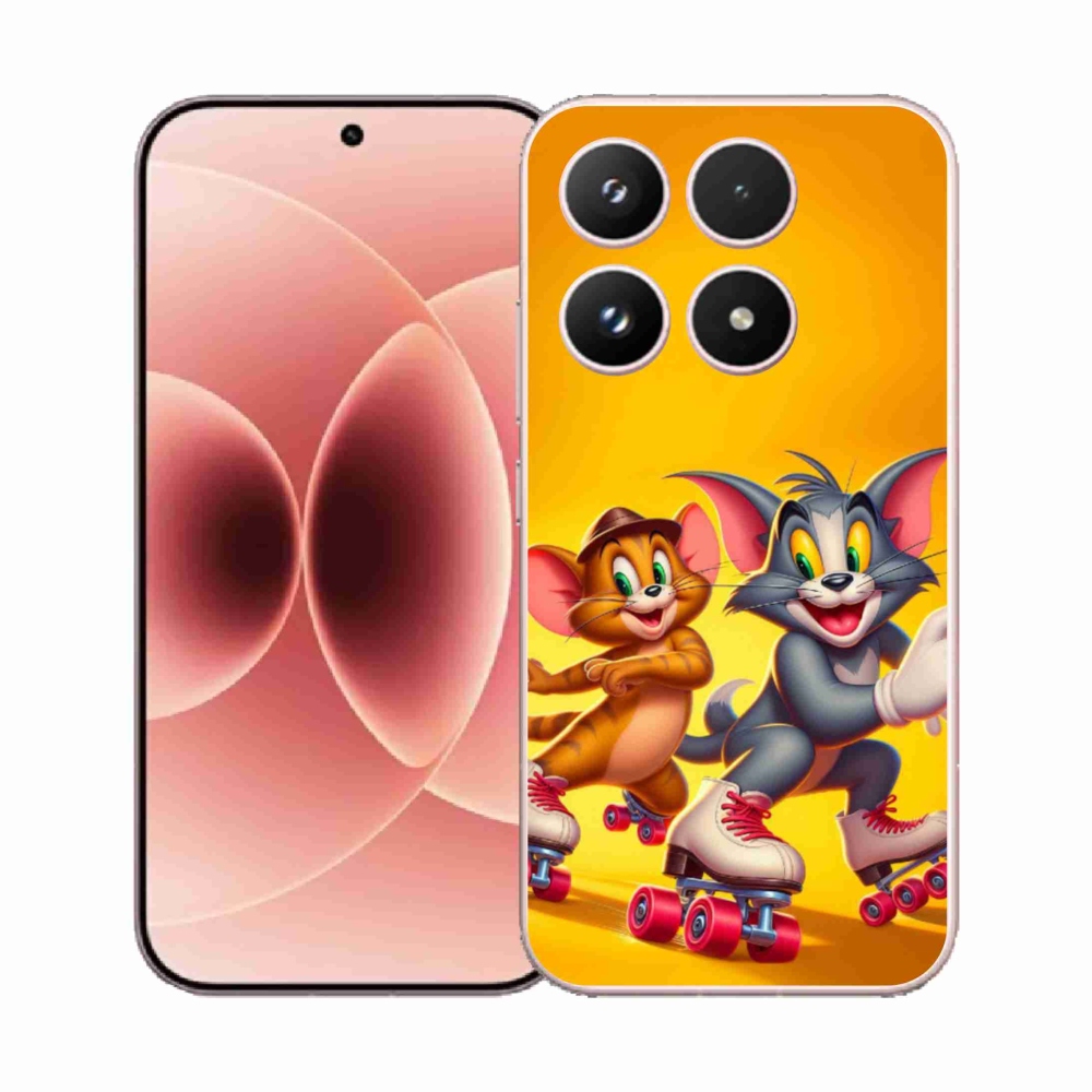 Gélový kryt mmCase na Xiaomi 17 - tom a jerry