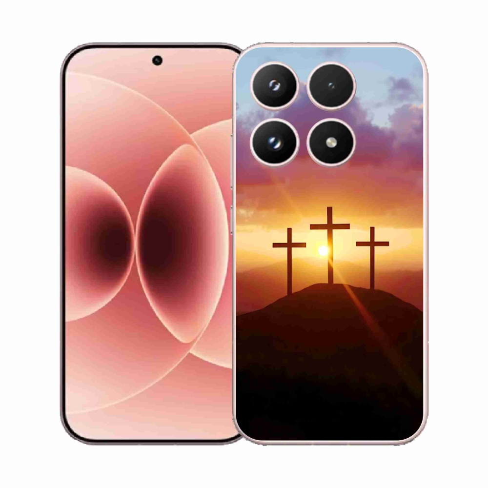 Gélový kryt mmCase na Xiaomi 17 - tri kríža