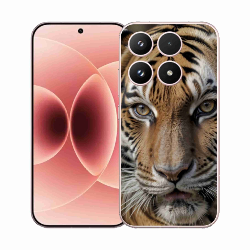 Gélový kryt mmCase na Xiaomi 17 - tigrie pohľad