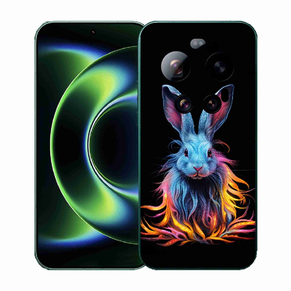 Gélový kryt mmCase na Xiaomi 17 Ultra - abstraktný zajac