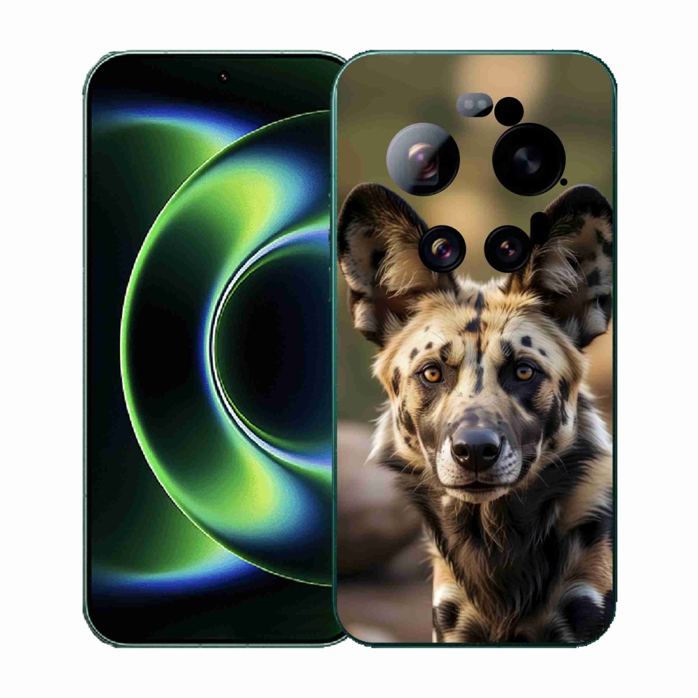 Gélový kryt mmCase na Xiaomi 17 Ultra - africký divoký pes