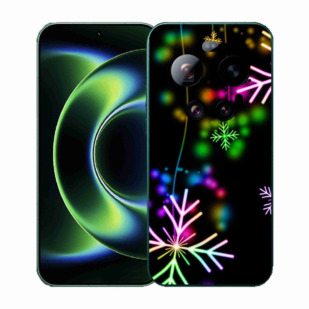 Gélový kryt mmCase na Xiaomi 17 Ultra - farebné vločky