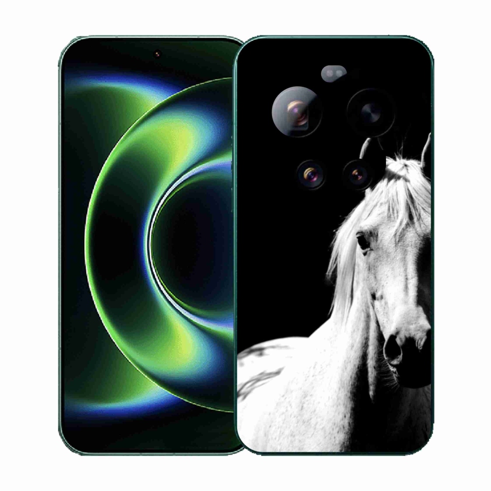 Gélový kryt mmCase na Xiaomi 17 Ultra - biely kôň 5