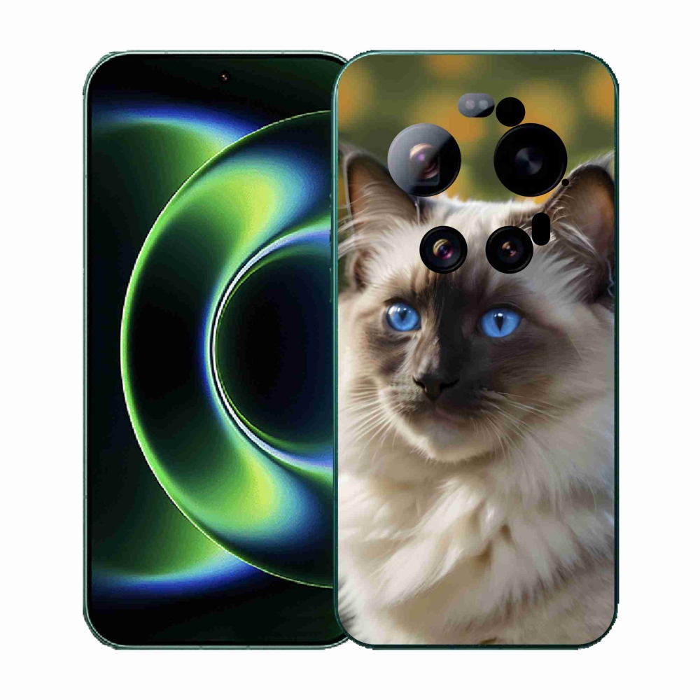 Gélový kryt mmCase na Xiaomi 17 Ultra - biely ragdoll