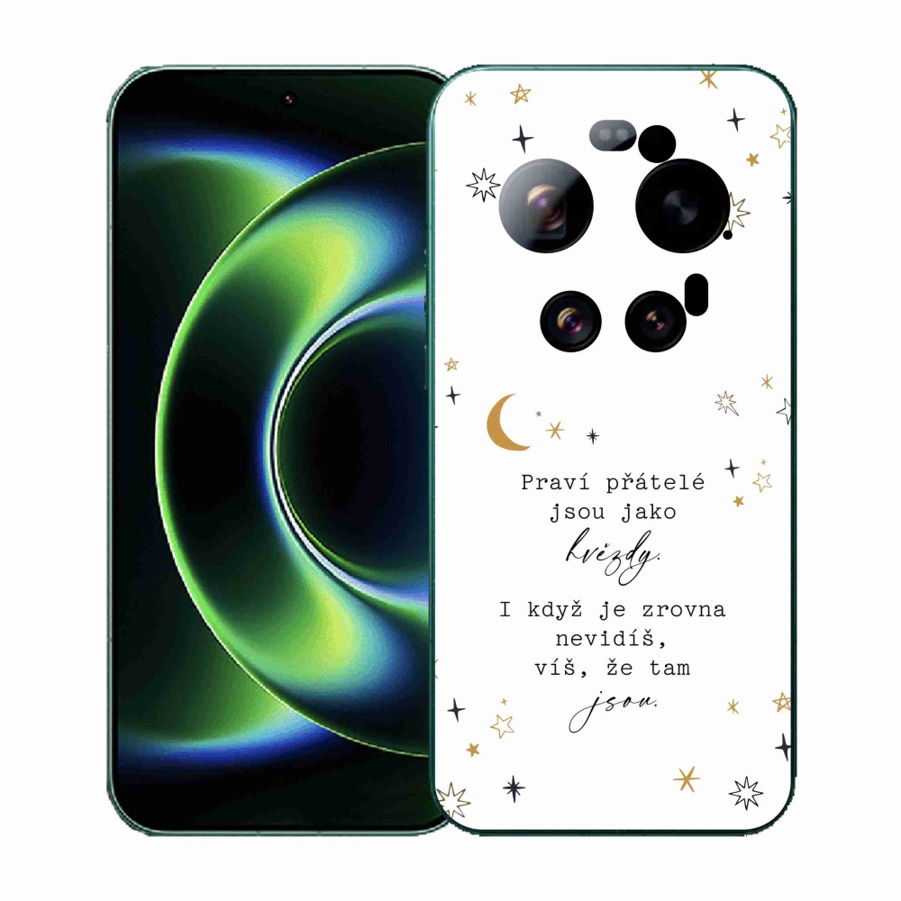 Gélový kryt mmCase na Xiaomi 17 Ultra - citát 6 biele pozadie