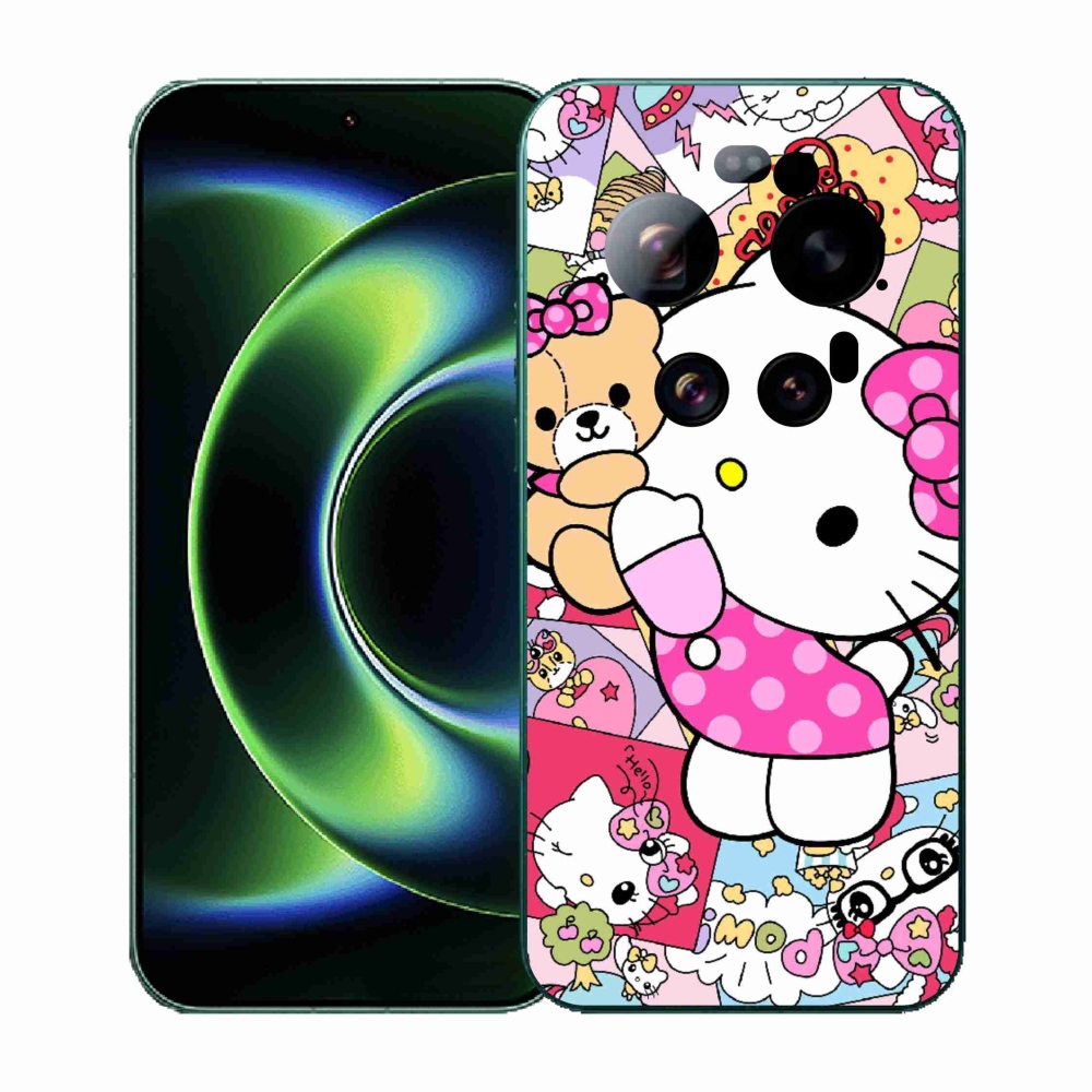 Gélový kryt mmCase na Xiaomi 17 Ultra - cute kitty