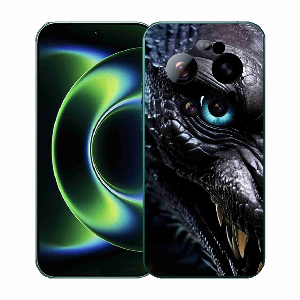 Gélový kryt mmCase na Xiaomi 17 Ultra - dračí pohľad