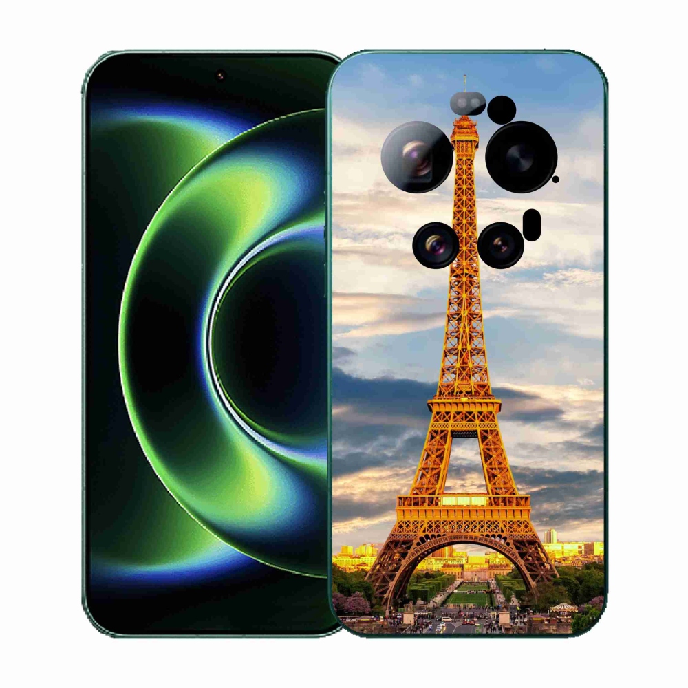 Gélový kryt mmCase na Xiaomi 17 Ultra - eiffelova veža 3