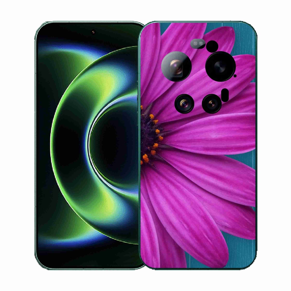 Gélový kryt mmCase na Xiaomi 17 Ultra - fialová margaréta