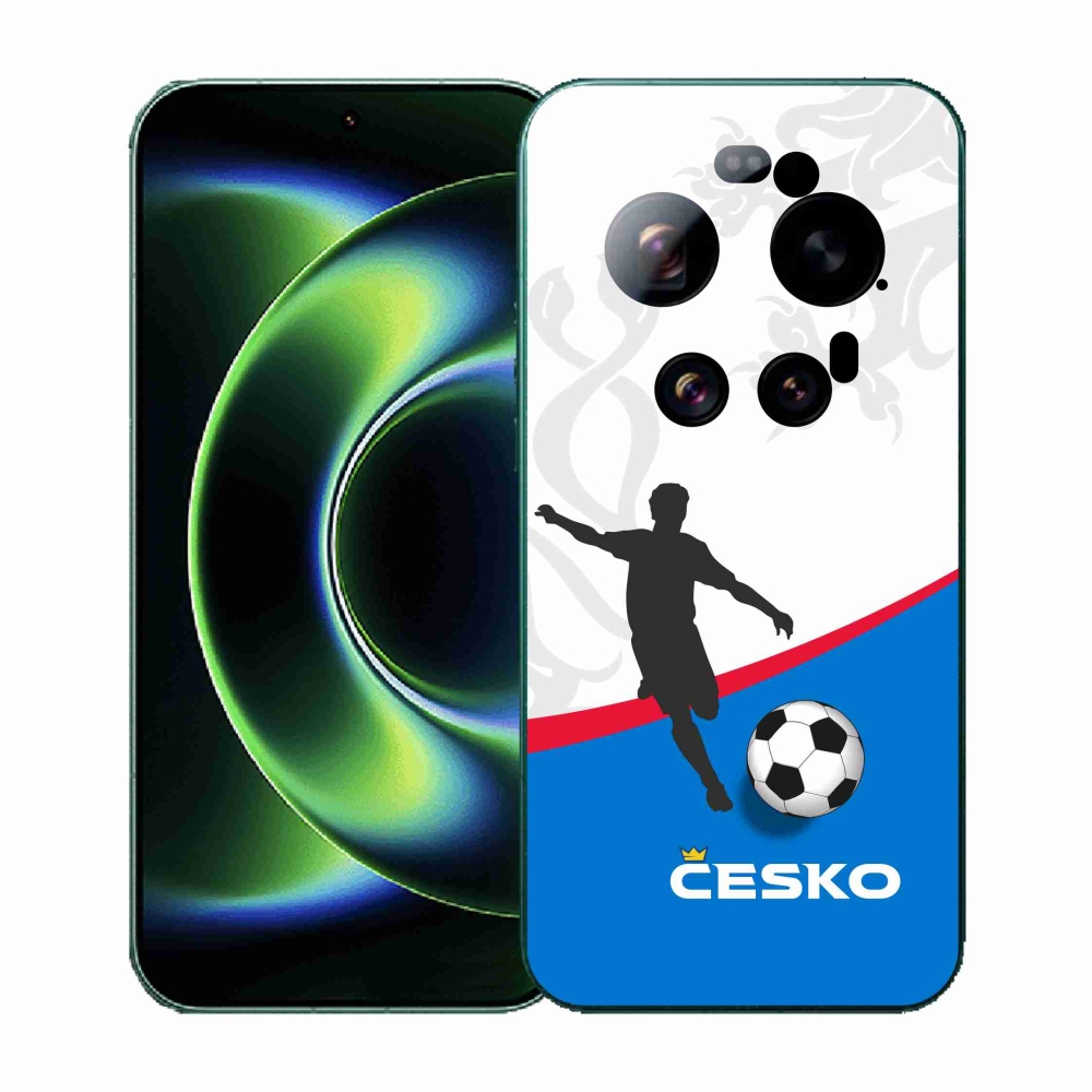 Gélový kryt mmCase na Xiaomi 17 Ultra - futbal Česko 1