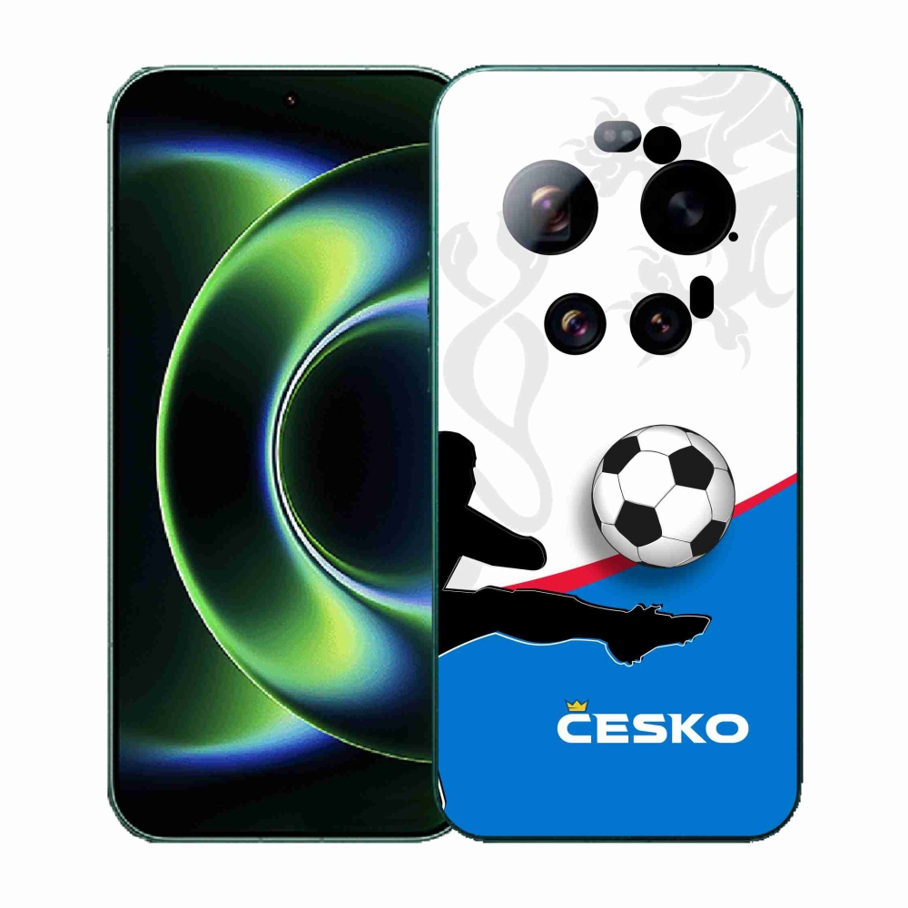 Gélový kryt mmCase na Xiaomi 17 Ultra - futbal Česko 3