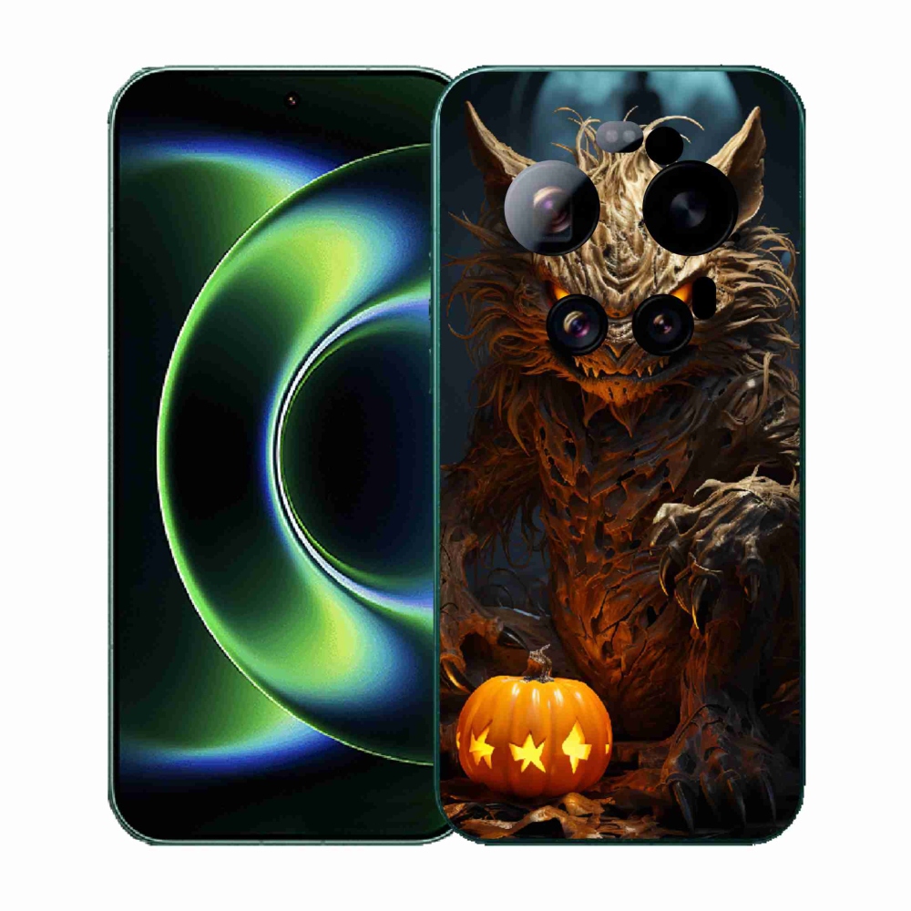 Gélový kryt mmCase na Xiaomi 17 Ultra - halloweenska príšera