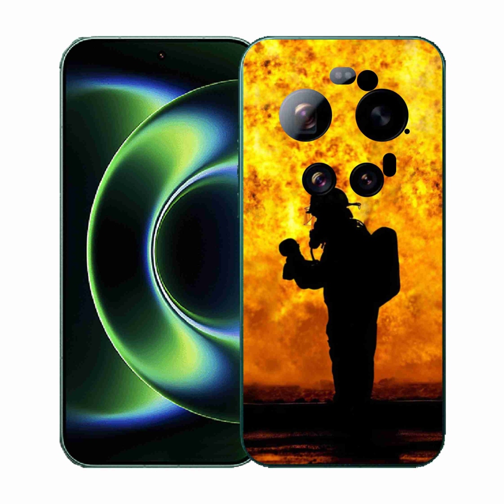 Gélový kryt mmCase na Xiaomi 17 Ultra - hasič