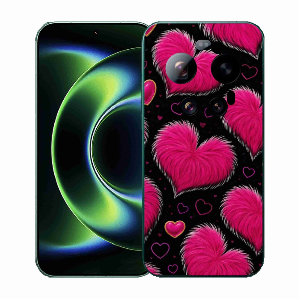 Gélový kryt mmCase na Xiaomi 17 Ultra - hebké srdce