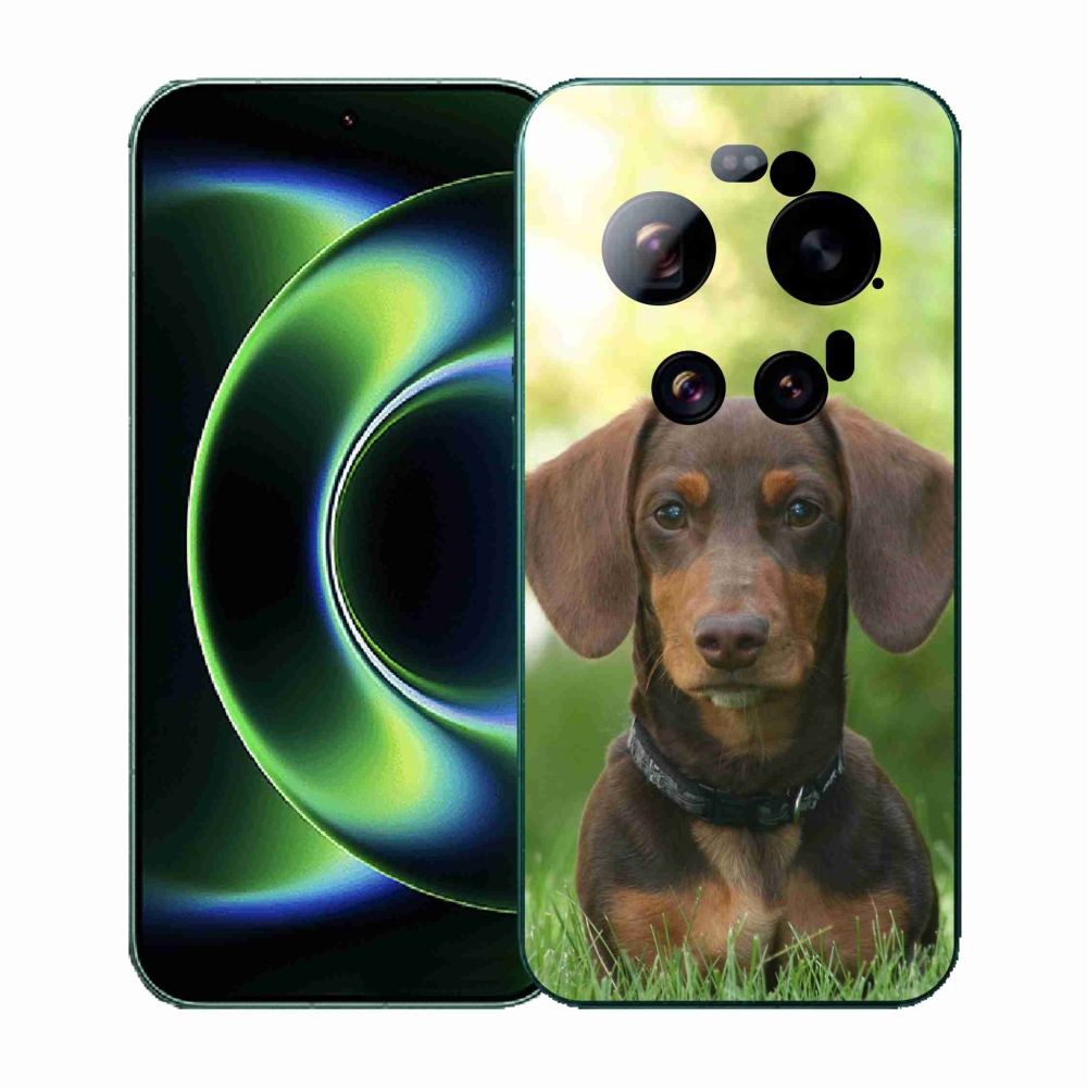 Gélový kryt mmCase na Xiaomi 17 Ultra - hnedý jazvečík