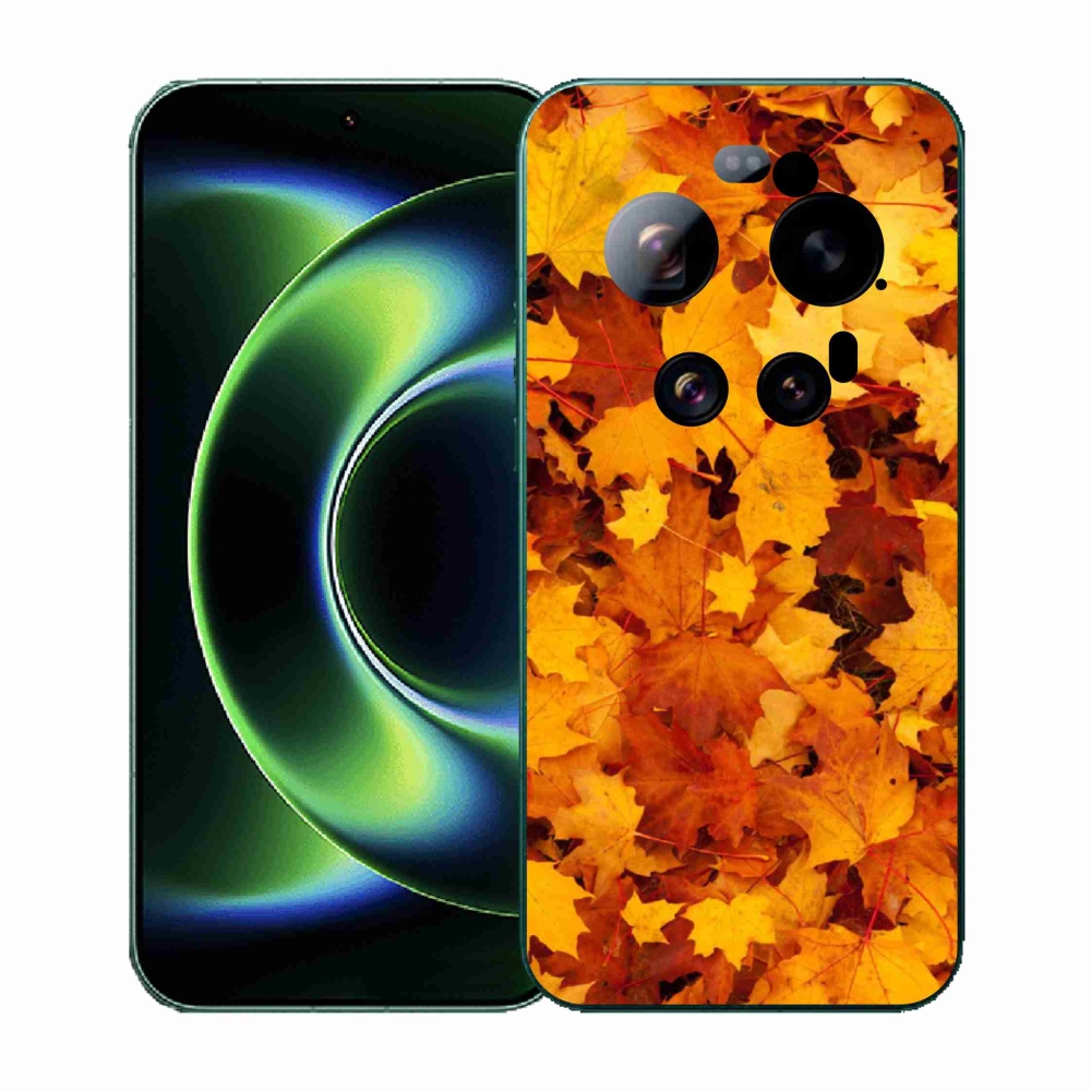 Gélový kryt mmCase na Xiaomi 17 Ultra - javorové listy