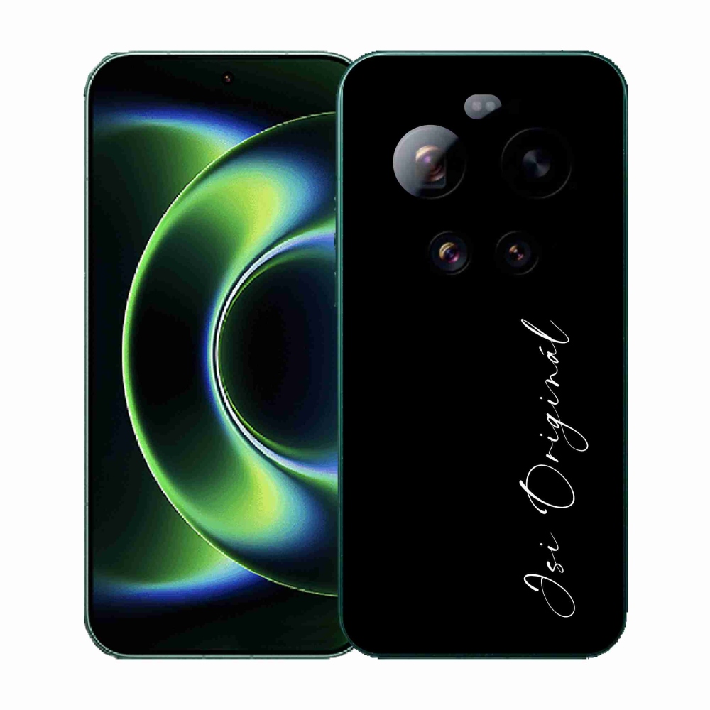 Gélový kryt mmCase na Xiaomi 17 Ultra - si originál čierne pozadie