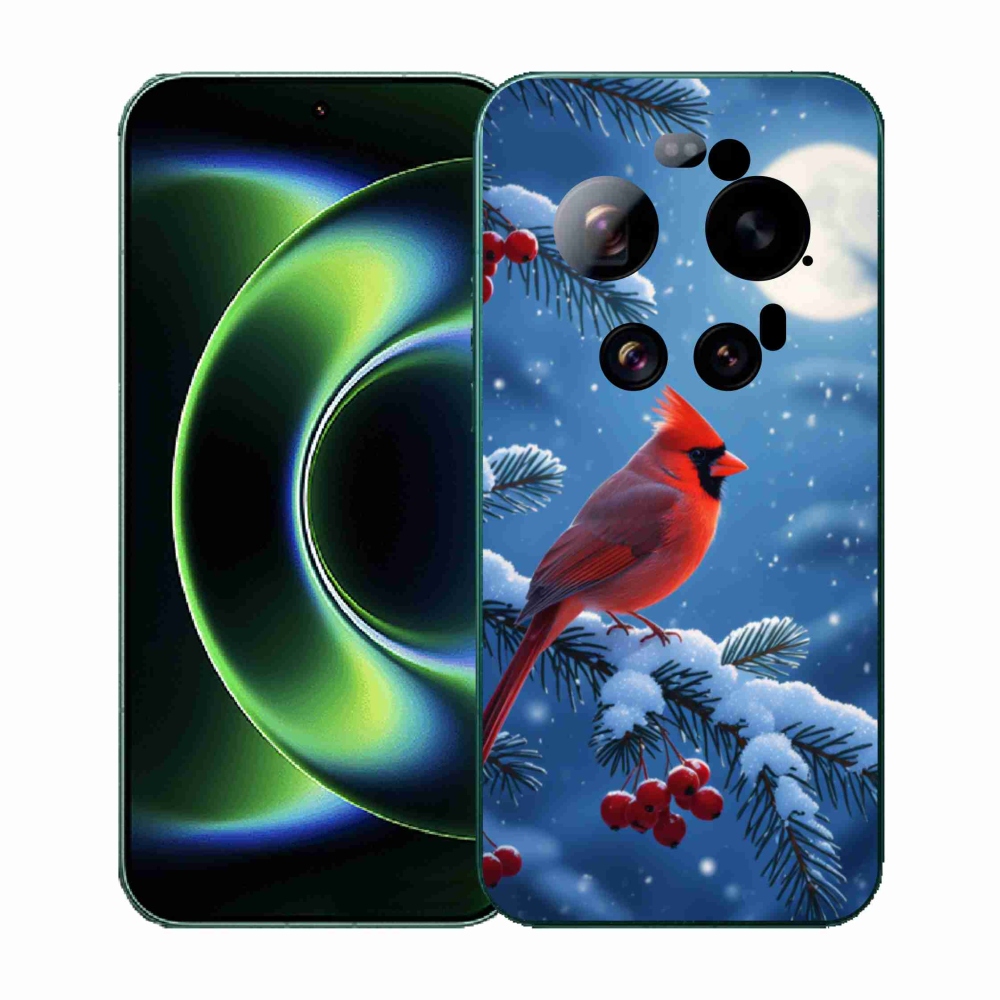 Gélový kryt mmCase na Xiaomi 17 Ultra - kardinál červený