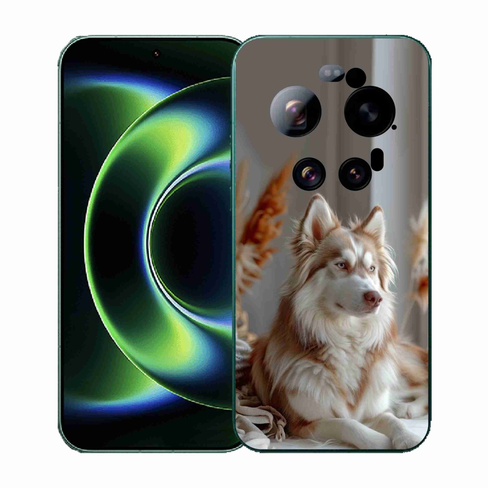 Gélový kryt mmCase na Xiaomi 17 Ultra - pokojný sibírsky husky