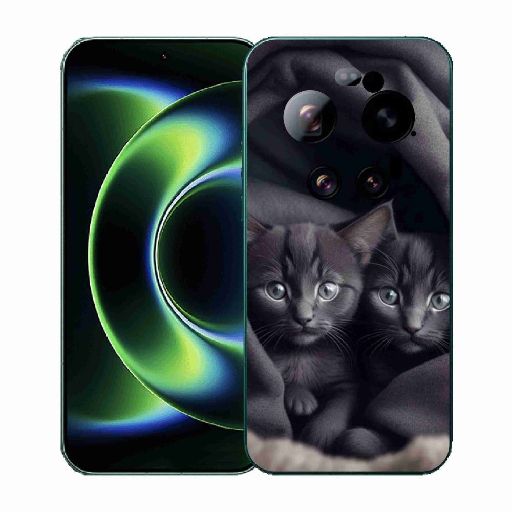 Gélový kryt mmCase na Xiaomi 17 Ultra - mačacie duo