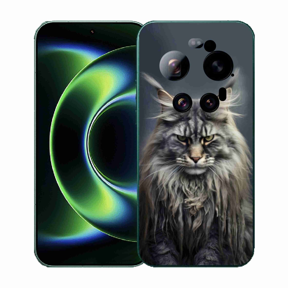 Gélový kryt mmCase na Xiaomi 17 Ultra - mačacie pohľad 4