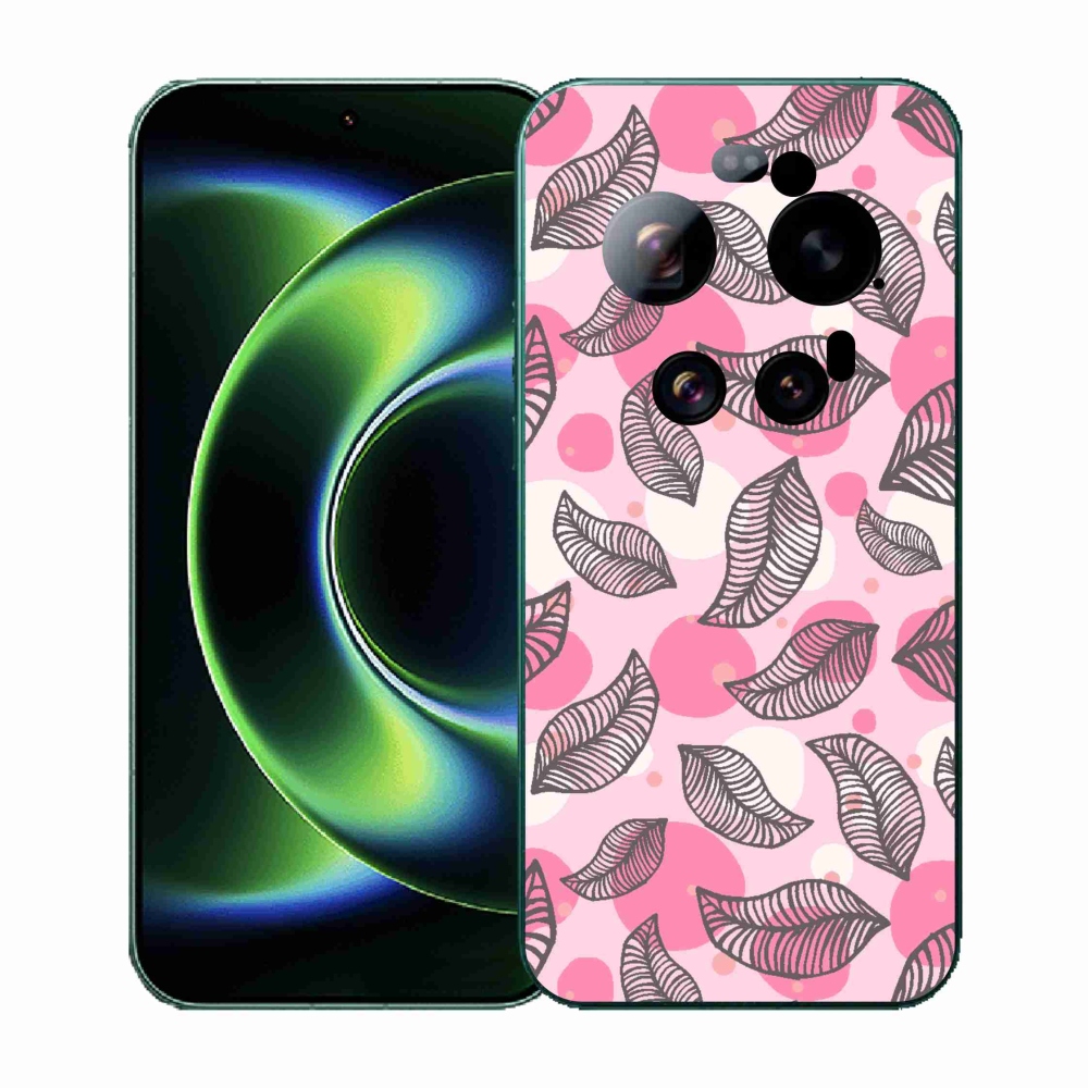 Gélový kryt mmCase na Xiaomi 17 Ultra - kreslené padajúce listy