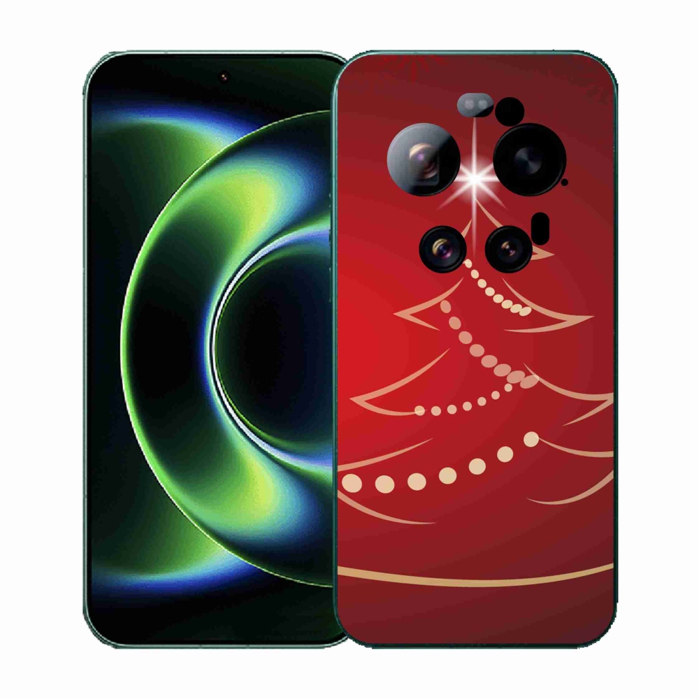 Gélový kryt mmCase na Xiaomi 17 Ultra - kreslený vianočný stromček