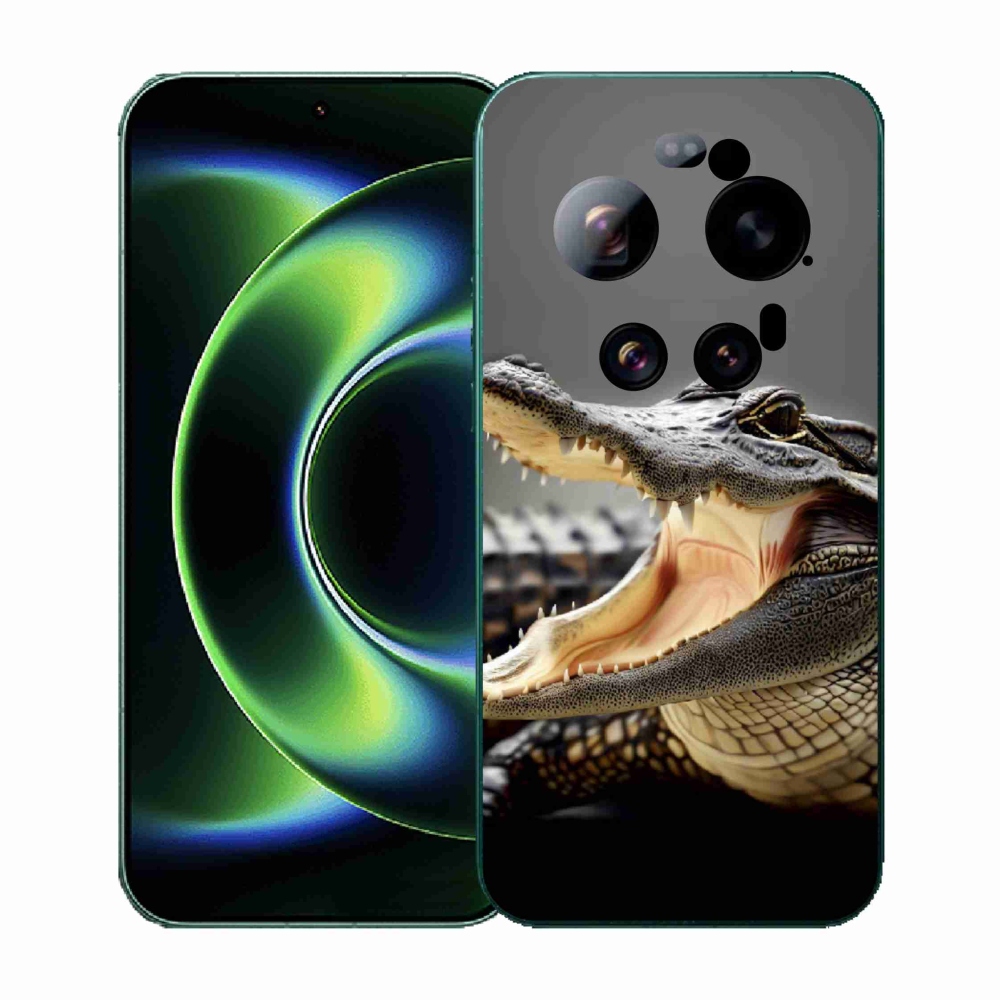 Gélový kryt mmCase na Xiaomi 17 Ultra - krokodíl