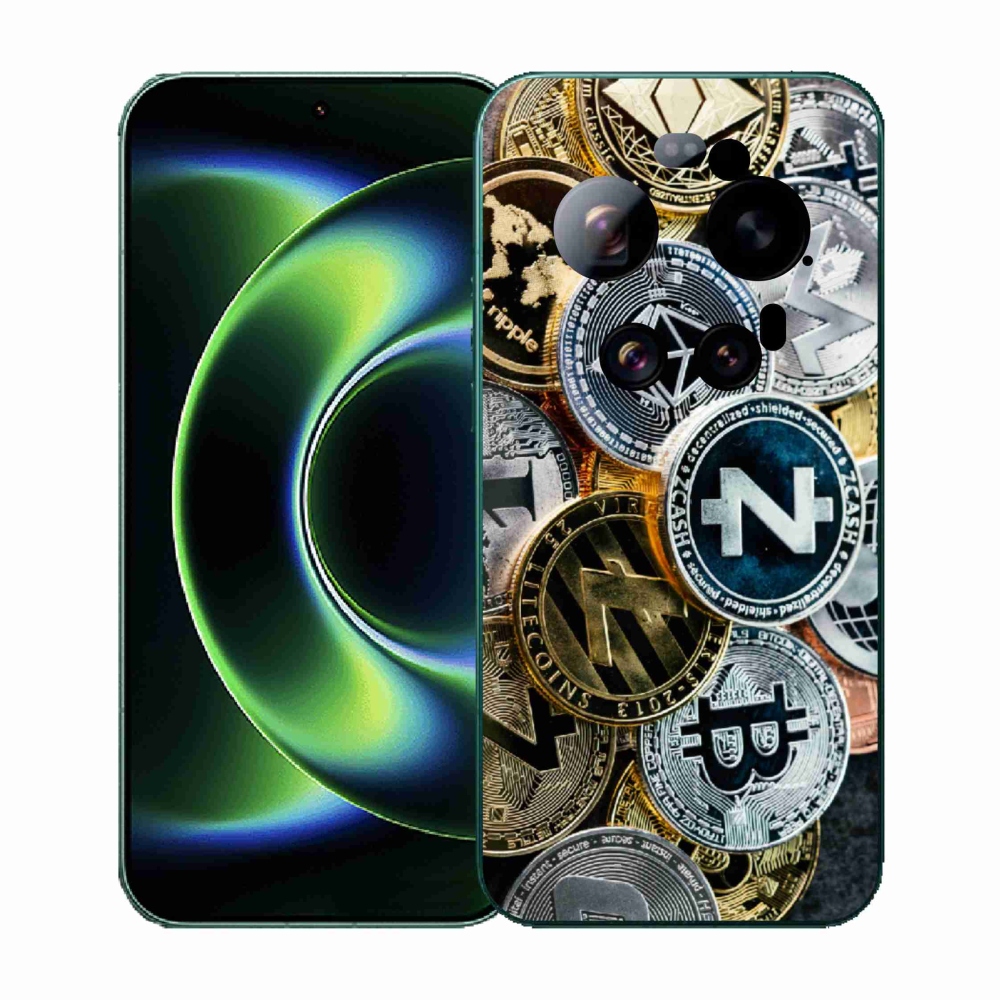 Gélový kryt mmCase na Xiaomi 17 Ultra - kryptomeny