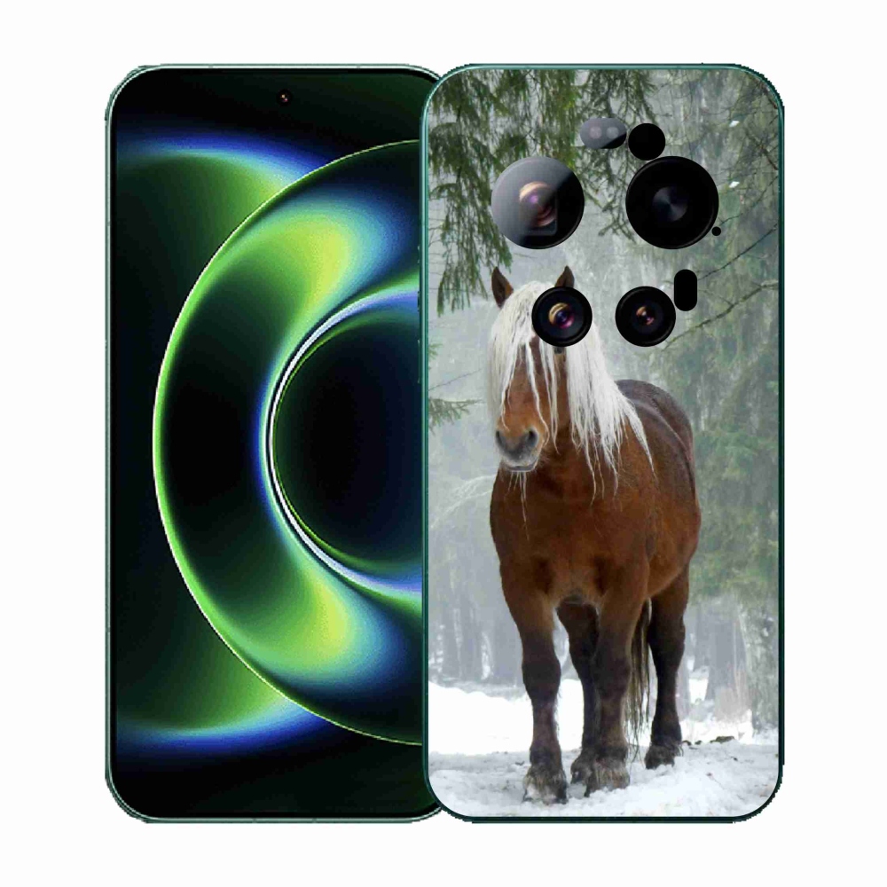 Gélový kryt mmCase na Xiaomi 17 Ultra - kôň v lese