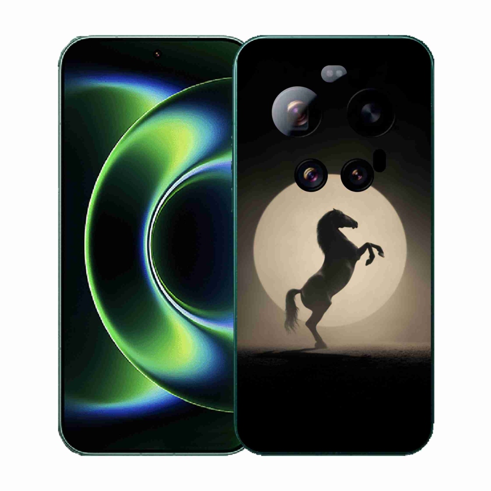 Gélový kryt mmCase na Xiaomi 17 Ultra - kôň v siluete