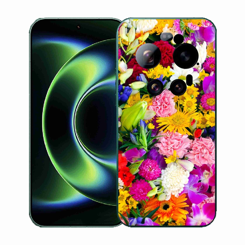 Gélový kryt mmCase na Xiaomi 17 Ultra - kvety 12