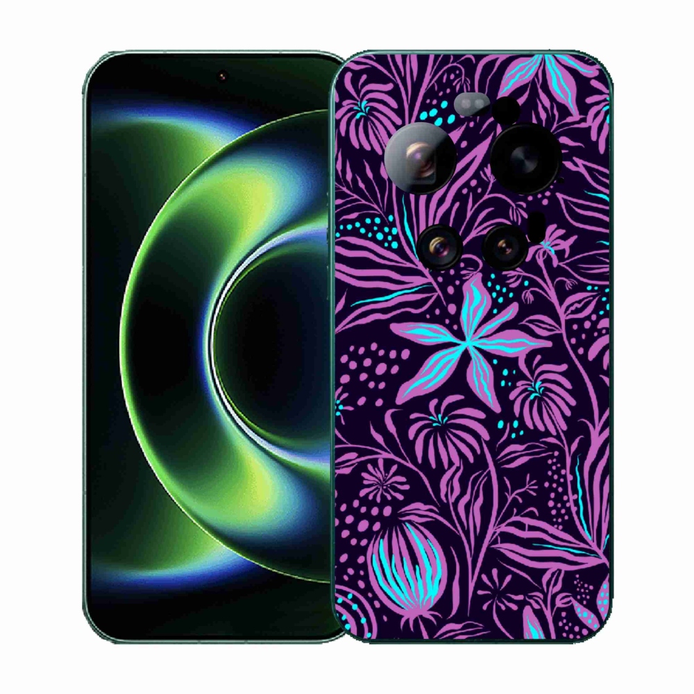 Gélový kryt mmCase na Xiaomi 17 Ultra - kvety 2