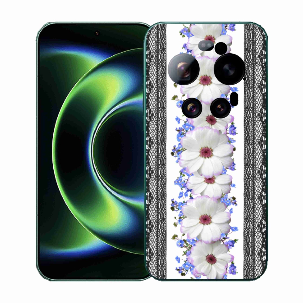 Gélový kryt mmCase na Xiaomi 17 Ultra - kvety 8