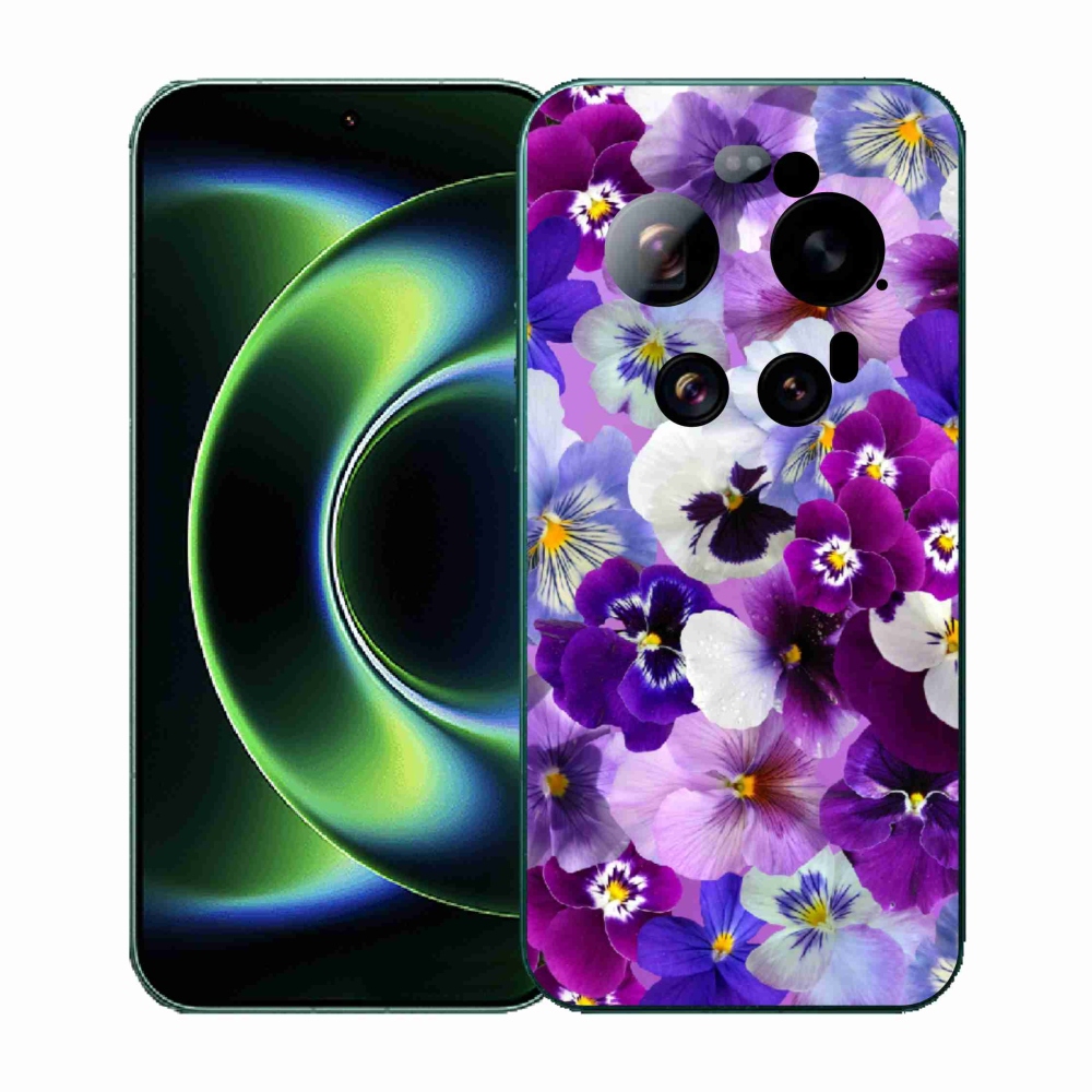 Gélový kryt mmCase na Xiaomi 17 Ultra - kvety 9